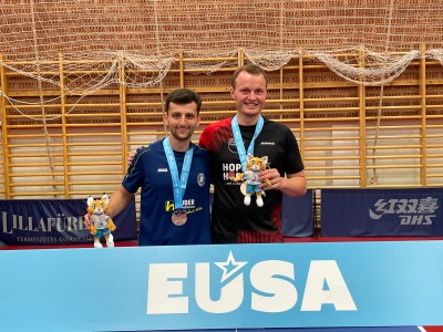 European Universities Games 2024 in Ungarn - Bronze für das Freiburger Doppel im Tischtennis - 5. und 6. Plätze für die Karatekas und die Basketballerinnen