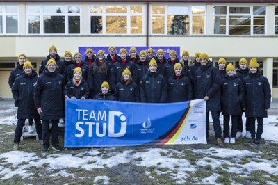 Freiburger Studierende bei den FISU World University Games in Turin