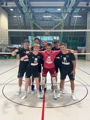 Volleyball-Herren - Platz 3 in der Vorrunde